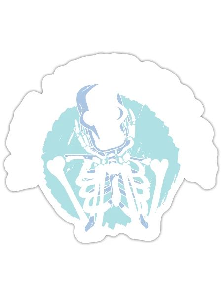 Love Anthropology Science Prehistoric Archaeology - Sticker - white matte - Front