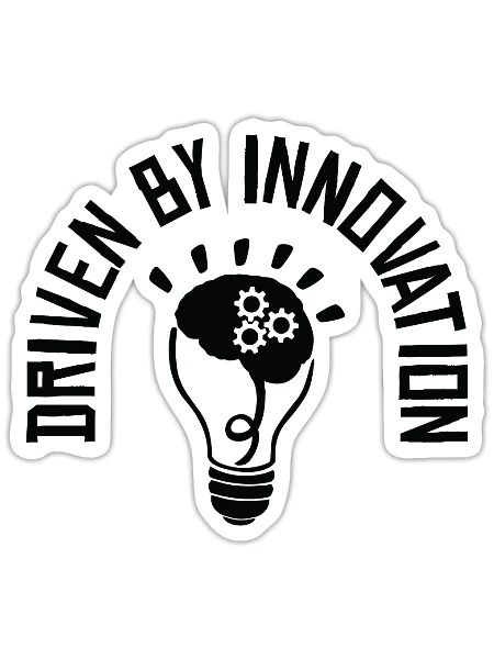 Innovators Success Inspired Entrepreneurs - Sticker - white matte - Front