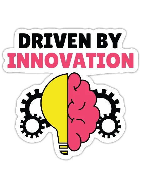 Innovators Success Inspired Entrepreneurs - Sticker - white matte - Front