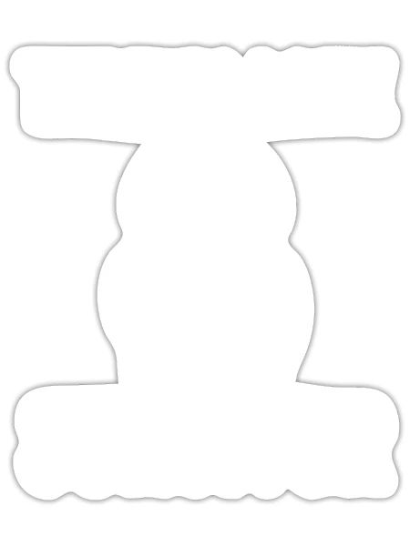 Tummy Ache Survivor - Sticker - white matte - Front