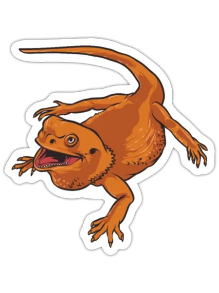 Reptile - Sticker - white matte - Front