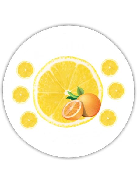 All Juice No Seeds Cap - Sticker - white matte - Front