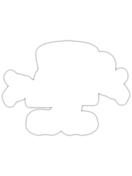 Coffee Emoticon - Sticker - white matte - Front