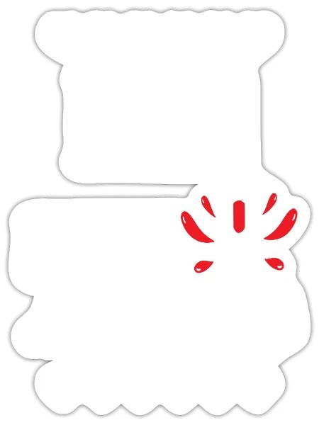 I Am 50 Plus Middle Finger Funny 51St Birthday - Sticker - white matte - Front