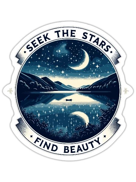 Astrophotography Astronomy Space Camera Star Watch - Sticker - white matte - Front