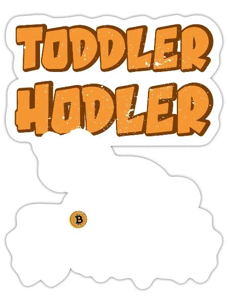 Toddler Hodler - Sticker - white matte - Front