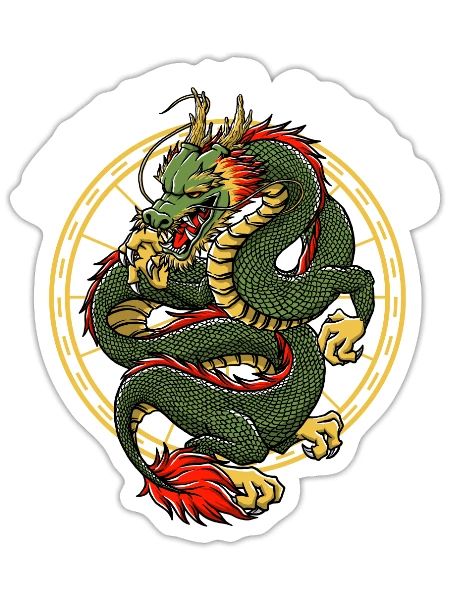 New Year Squad Chinese New Year Family Lunar New Y - Sticker - white matte - Front
