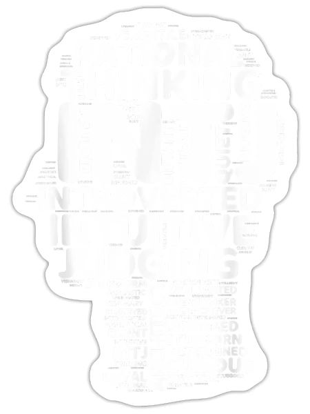 INTJ Architect Funny Introvert Personality Rel - Sticker - white matte - Front