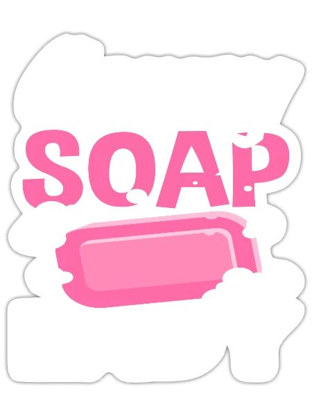 Crazy Soap Maker Soap Making - Sticker - white matte - Front