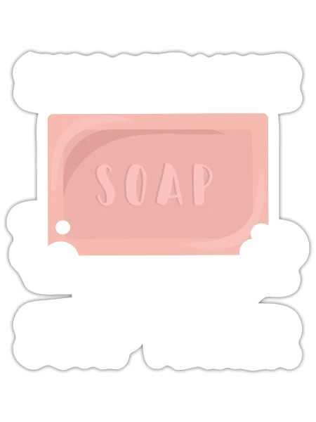 Soap Making Soap Maker - Sticker - white matte - Front