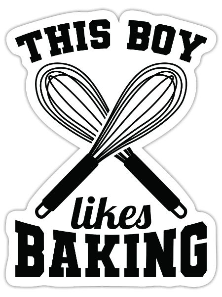 Little Baker - Sticker - white matte - Front