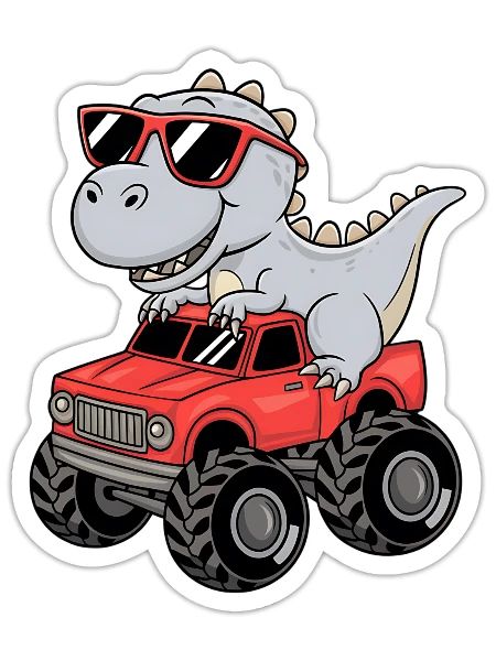 toddler boy valentine - Sticker - white matte - Front