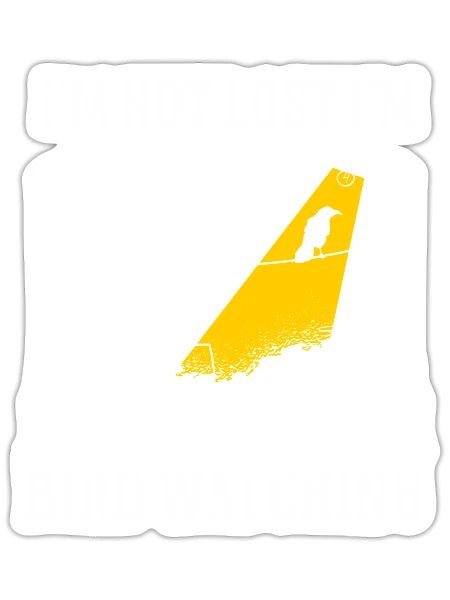 Bird Watching Cute Bird Lover - Sticker - white matte - Front