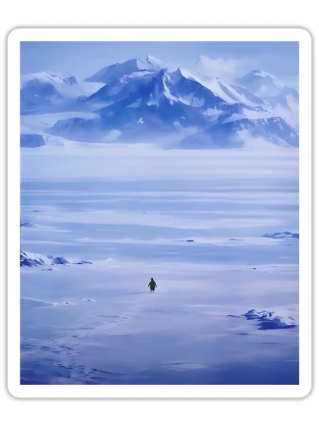 Nihilist Penguin But Why | Funny Existential Meme - Sticker - white matte - Front