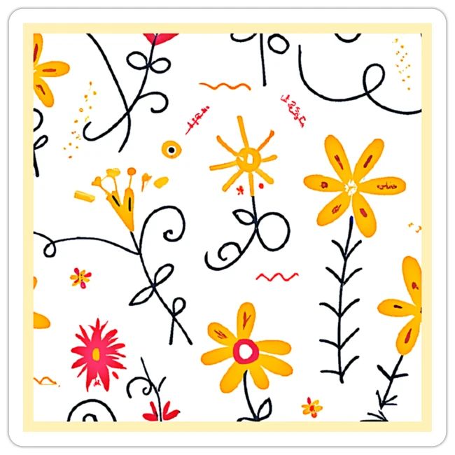 Whimsical Floral Pattern