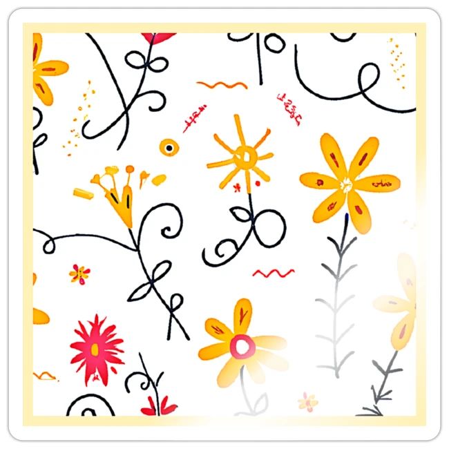 Whimsical Floral Pattern