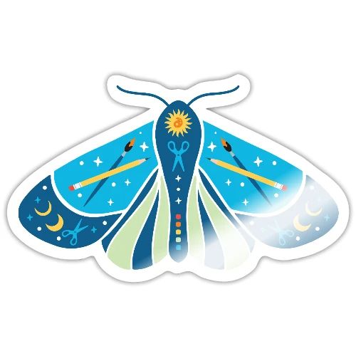 Moth | Limited Edition Community Design - Sticker