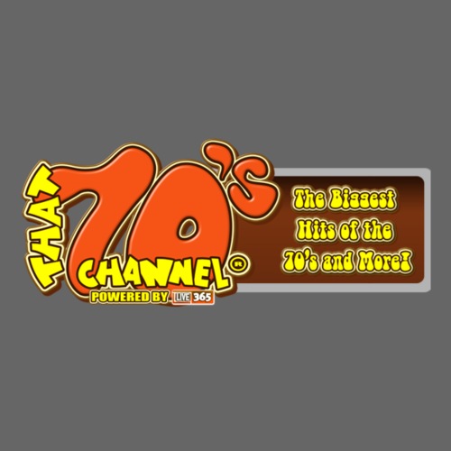 70s channel 2 powered by 365 official flag - Sticker