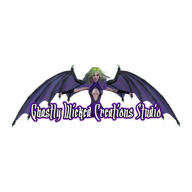 Ghastly Wicked Creations Studio - Juliette Logo