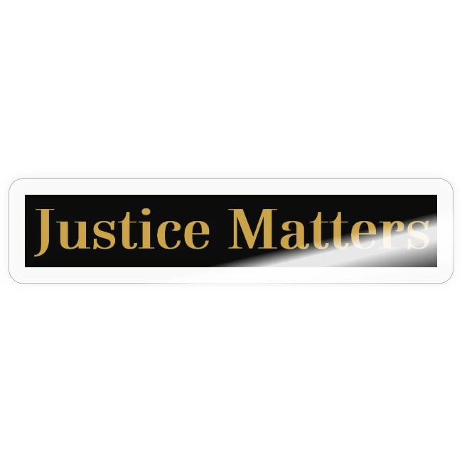 Justice Matters Sticker