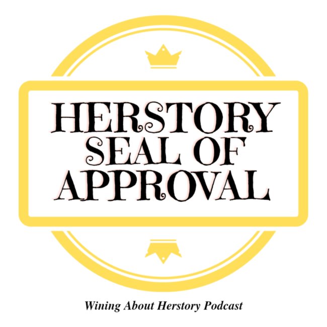 Herstory Seal of Approval (Black Text)