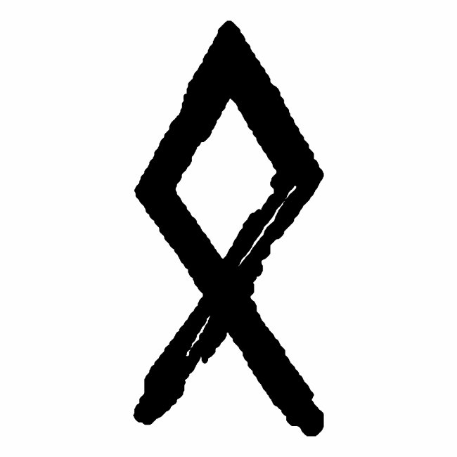 Elder Futhark Rune - Letter O