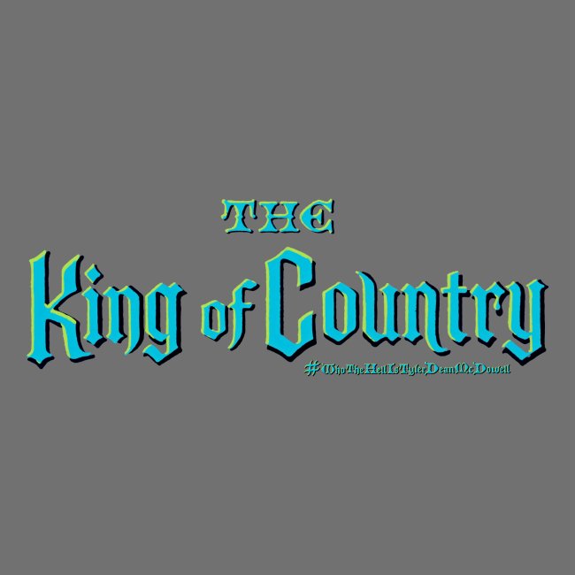 The King of Country - Transparent Decal