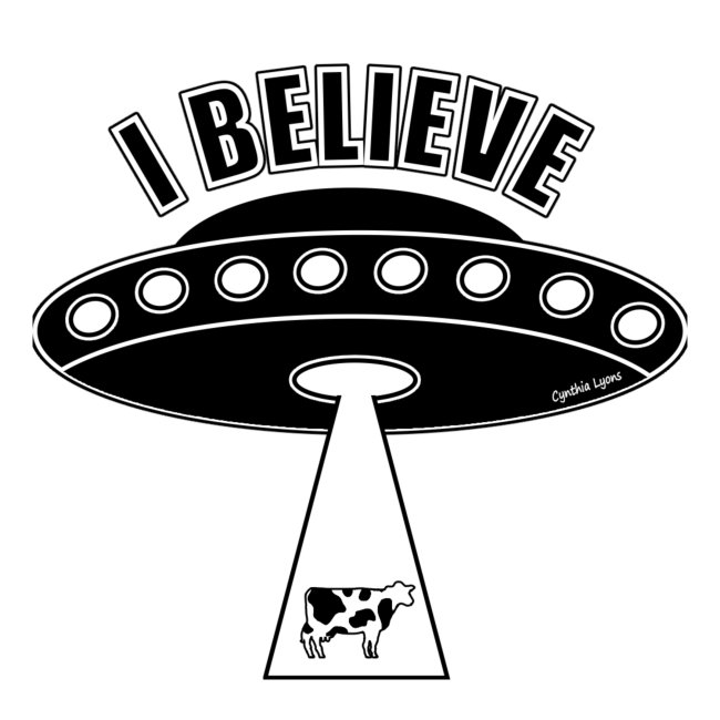 I believe in alien abduction