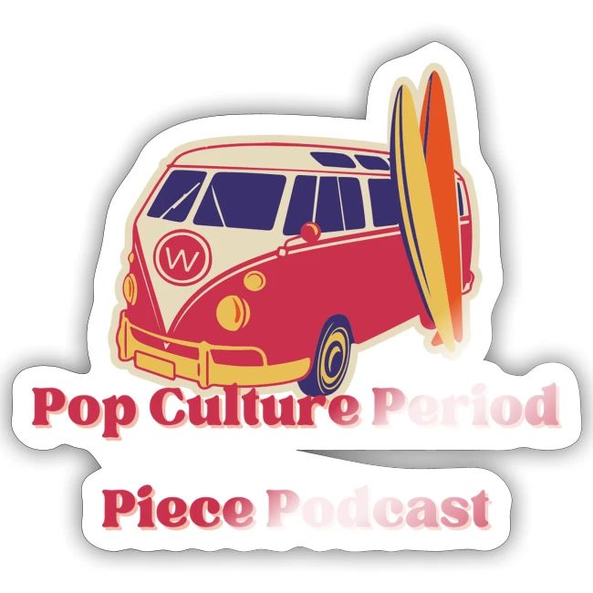 Pop Culture Period Piece Van Sticker