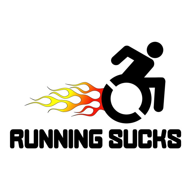 Running sucks for wheelchair users *