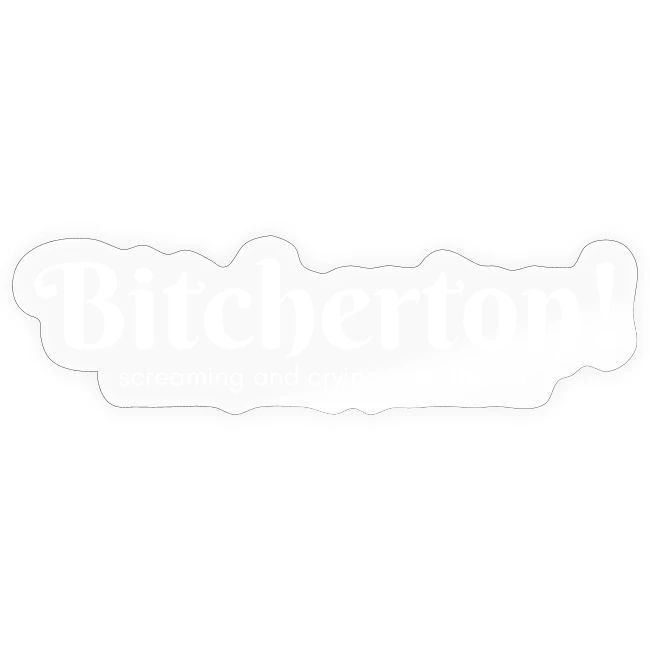 Bitcherton Logo White