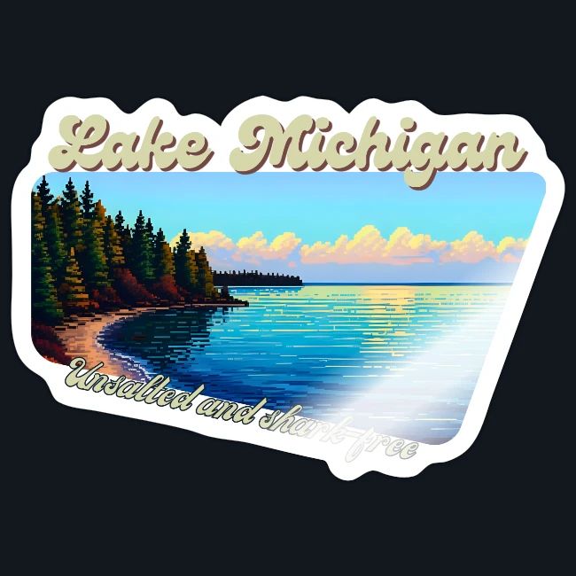 Lake Michigan Unsalted and shark-free