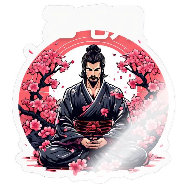 Zen Samurai: Japanese Warrior In Meditation