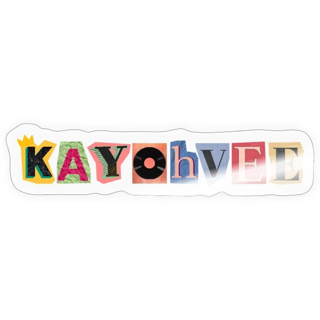 "KAYOHVEE" Scrapbook (One Sided)