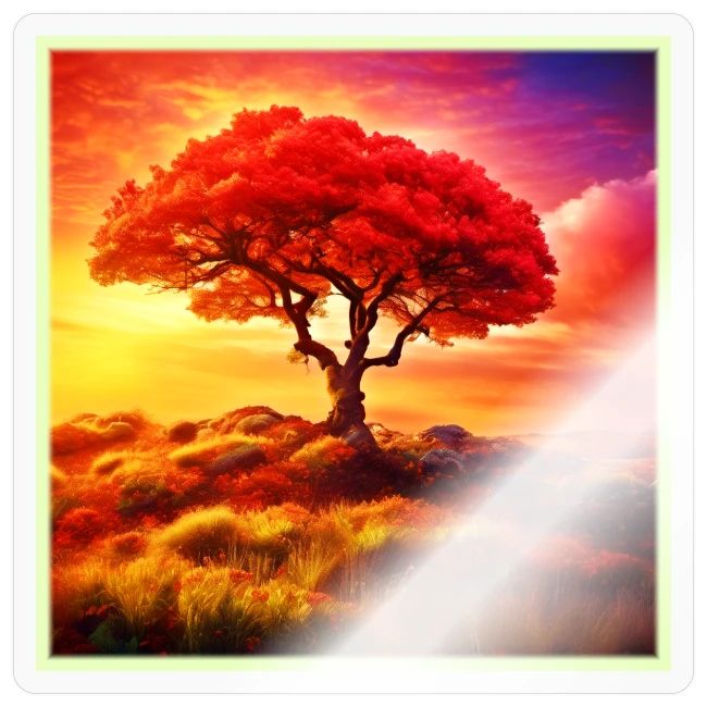 Glowing Tree of Life