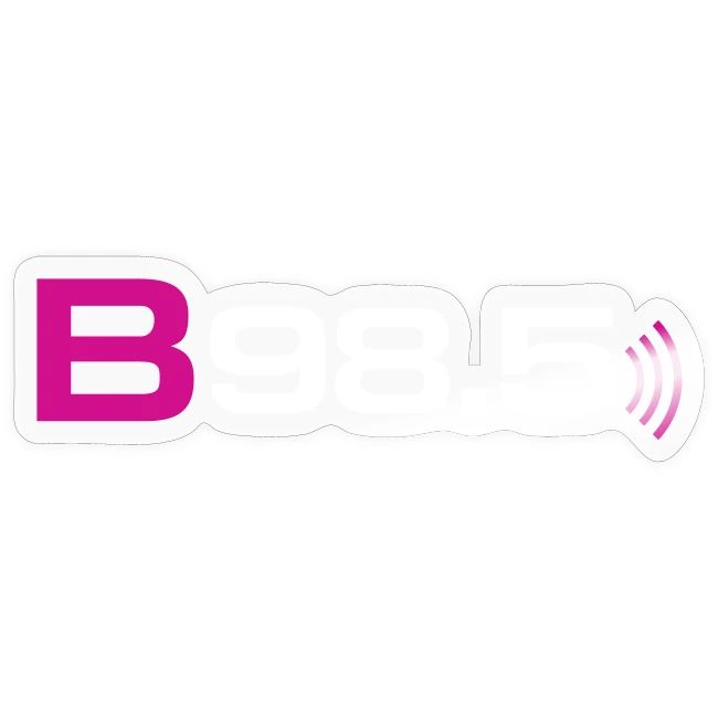 B98.5 Logo Inverse