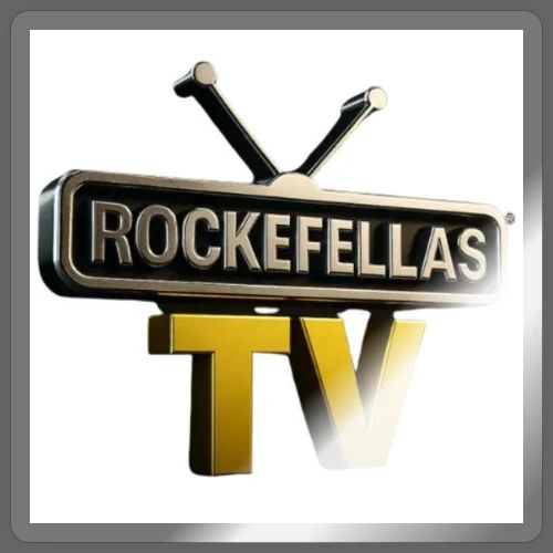 Rockefellas TV 3D Logo Official Gear - Sticker