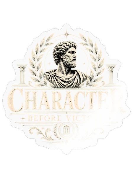 Character Before Victory - Sticker - transparent glossy - Front