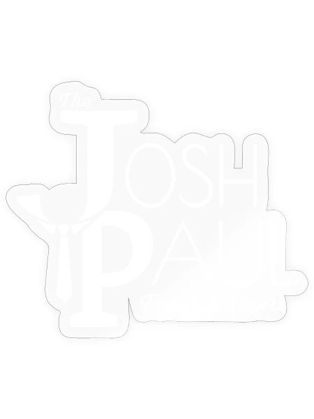 Josh Paul Foundation Logo Tee - Sticker - transparent glossy - Front