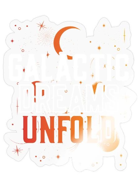 Stargazing - Sticker - transparent glossy - Front