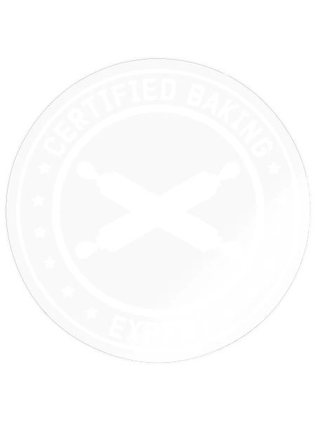 Baking Expert Bake Bakers - Sticker - transparent glossy - Front