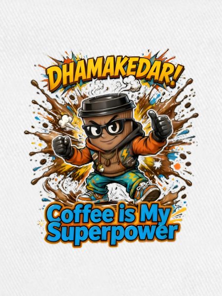 Coffee Is My Superpower Hero