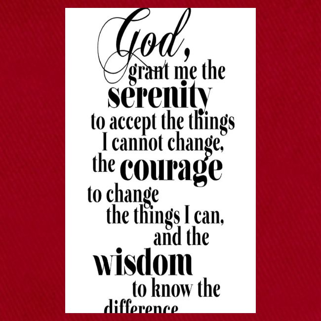 Serenity Prayer
