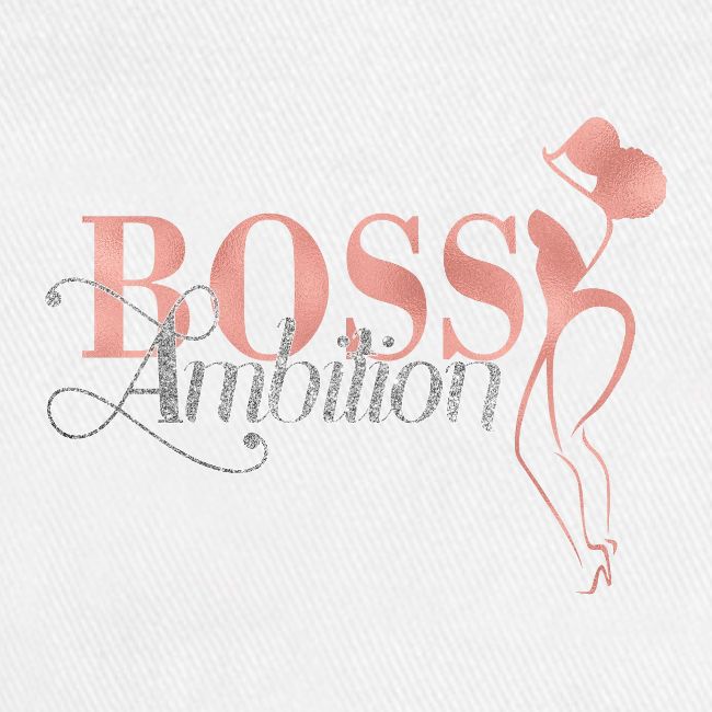 Women Boss Ambition Tshirt Glitter