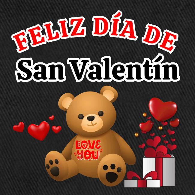 Valentine's Day Celebration Bears Love Hearts.
