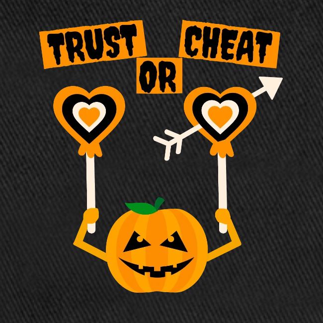 Trust Or Cheat Candies Halloween Spooky Pumpkin