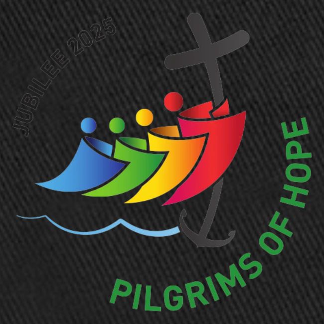 pilgrims of hope 2025 logo (Jubilee Year 2025)