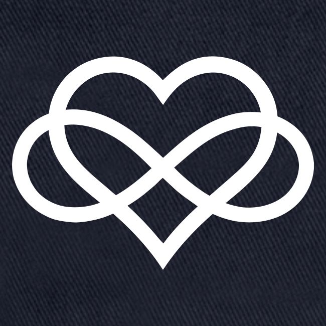Infinity-Heart (white)