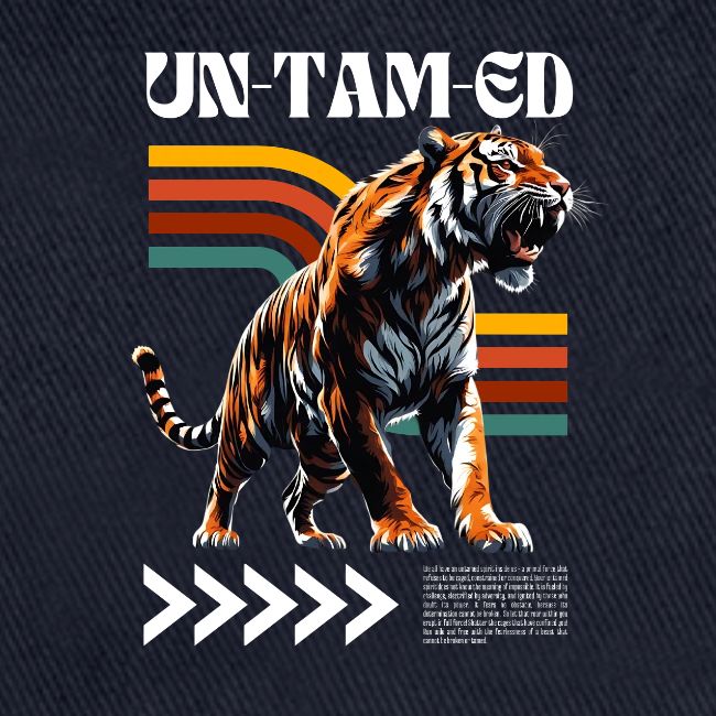 Unleash Your Wild Side: Fierce Tiger Print Design