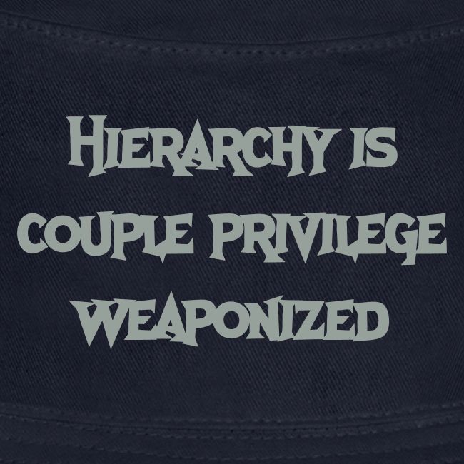Hierarchy Is Couple Privilege Weaponized